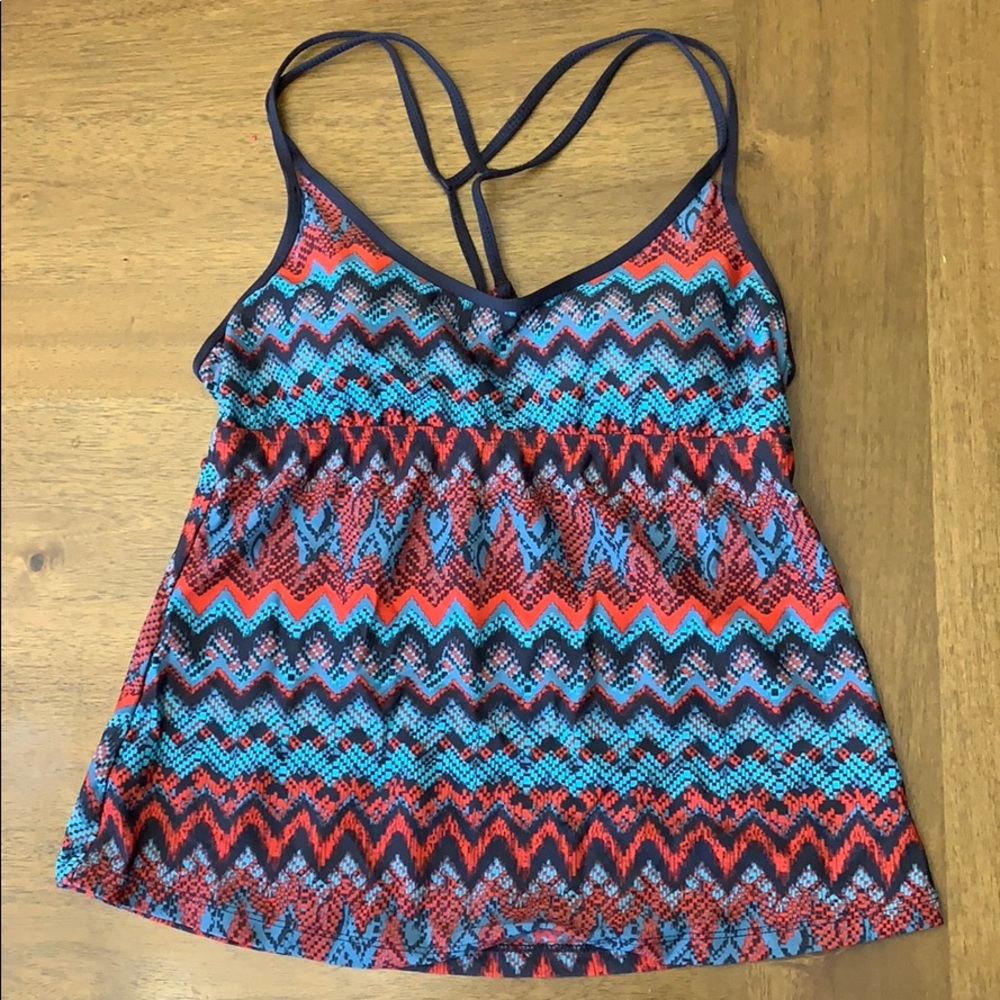 🌊NWT Mossimo Slate Multi Racerback Tankini🌊